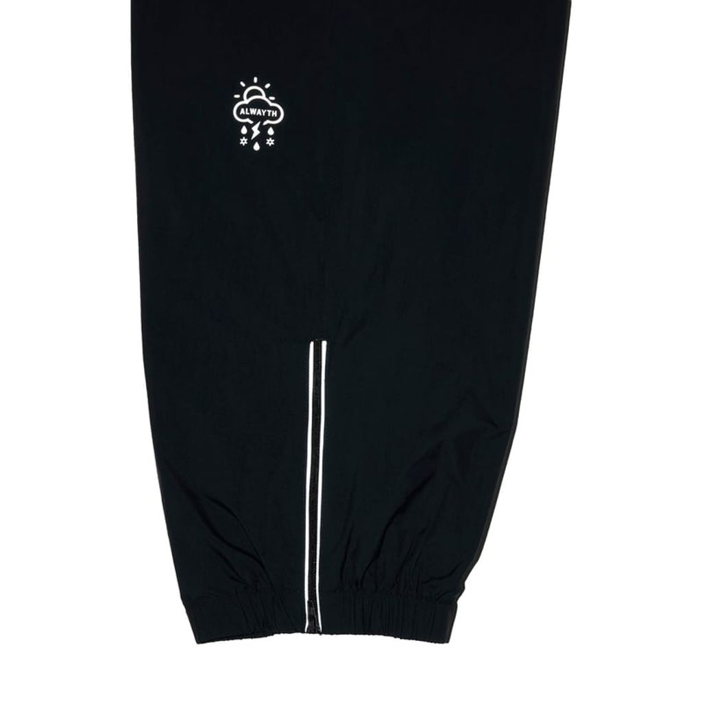 ALWAYTH / TRAINING JACKET ＆ PANTS SET / REFLECT PRINTED / BLACK