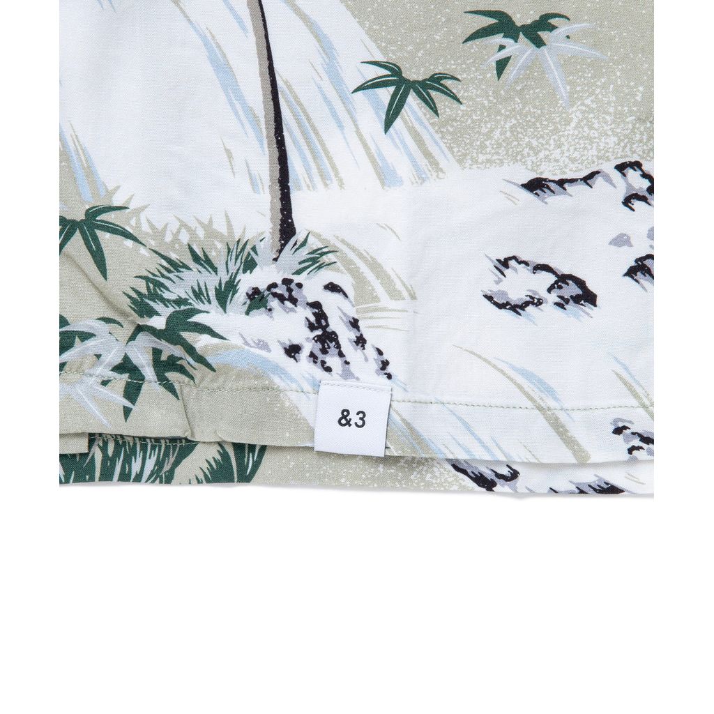 BEDWIN & THE HEARTBREAKERS S/S  ORG ALOHA SHIRT "ROGERS"