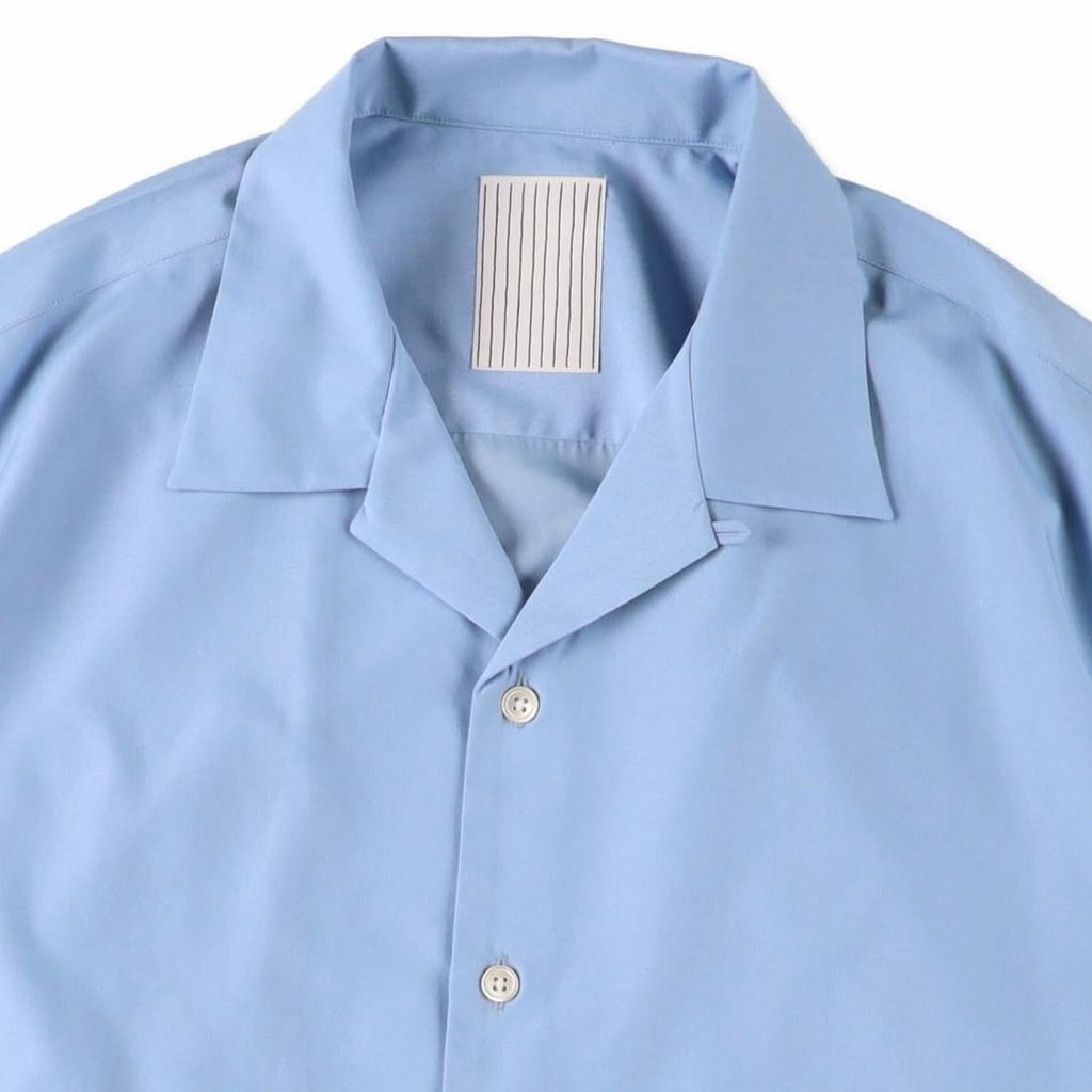 S.F.C P/C OPEN COLLAR SS SHIRT
