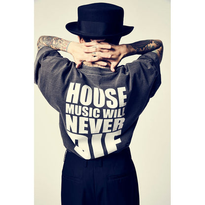 ISNESS MUSIC HOUSE MUSIC WILL NEVER DIE T-SHIRT