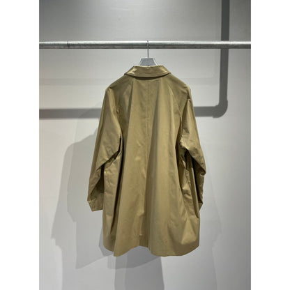 YAECA SOUTIEN COLLAR COAT - SHORT-