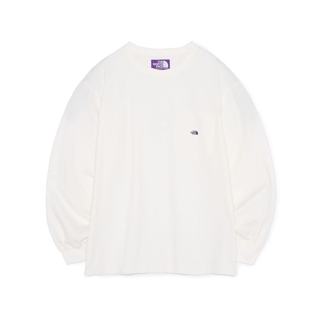 THE NORTH FACE Purple Label 8oz Field Long Sleeve Pocket Tee
