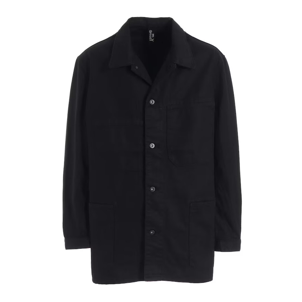 Ground Y×EDWIN 9oz BLACK TWILL COVERALL
