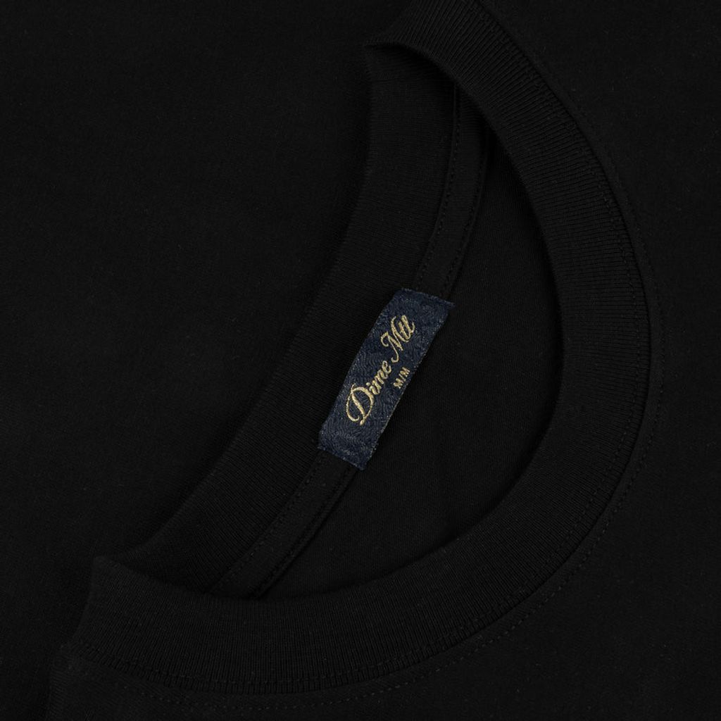 Dime  Classic Small Logo T-Shirt(White/Black)