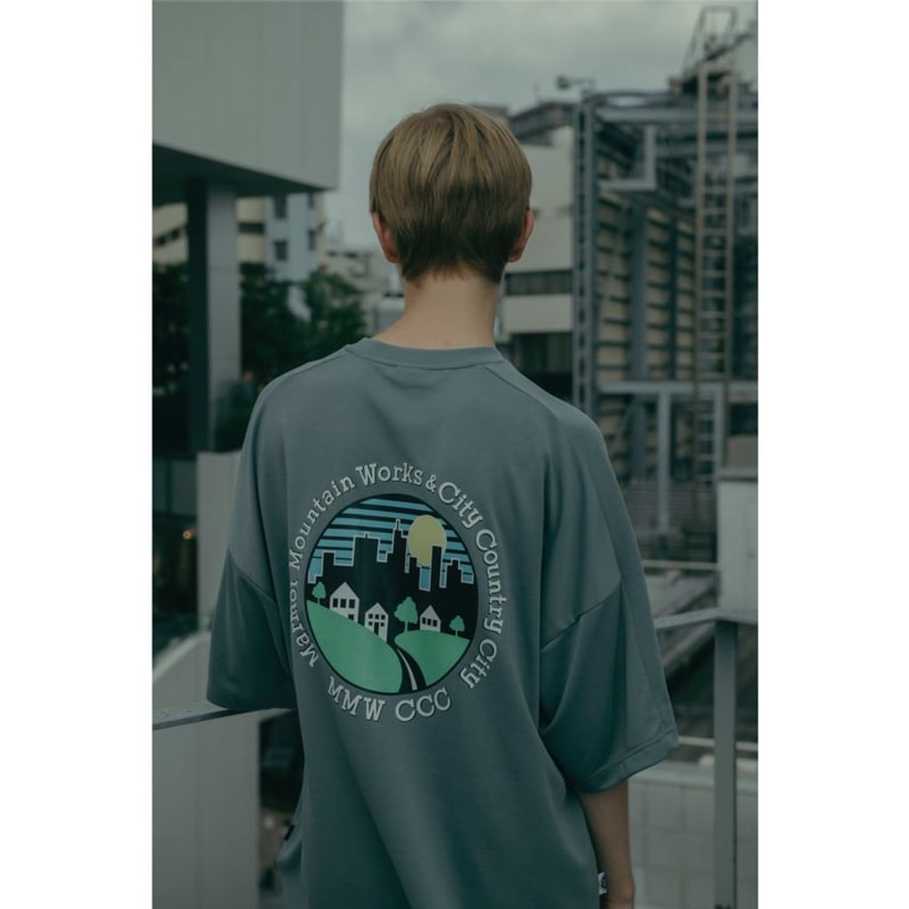 CITY COUNTRY CITY x Marmot  FEEL UP T-SHIRT_MOTIVATION