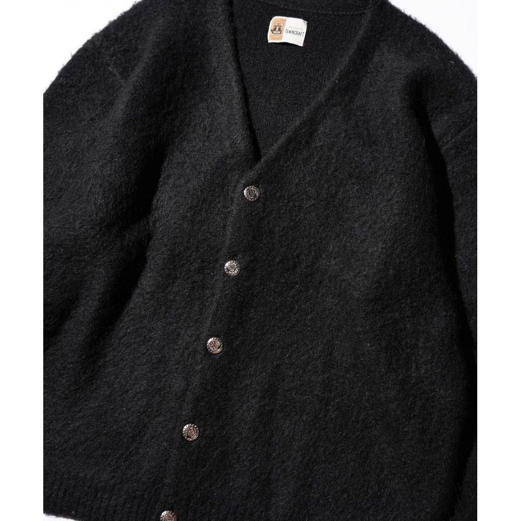 TOWNCRAFT vintage mohair stripe cardigan