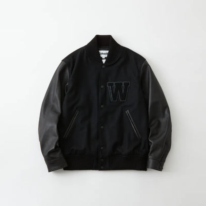 WHITE MOUNTAINEERING WM × Schott VARSITY JACKET