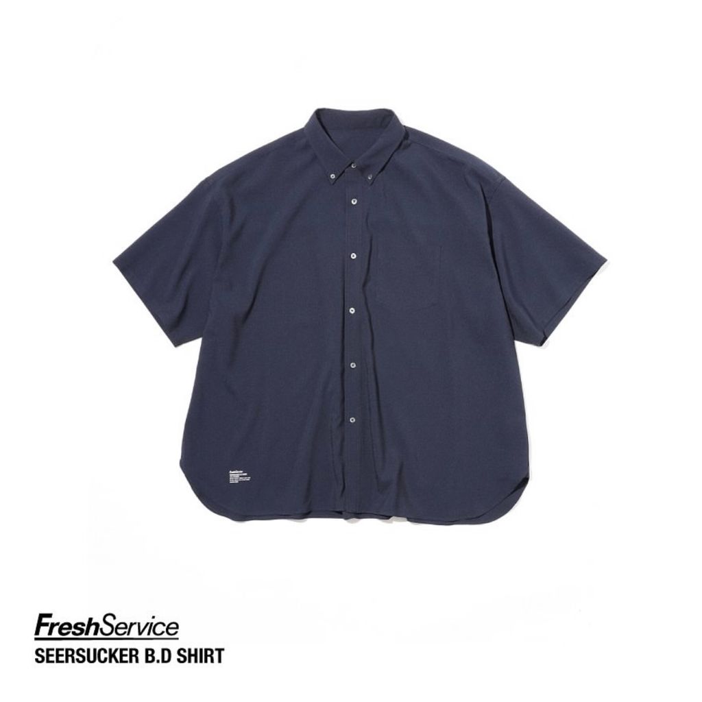 FreshService "SEERSUCKER B.D SHIRT"