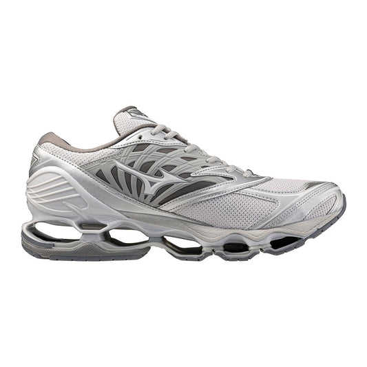 MIZUNO WAVE PROPHECY LS(ライトグレー×シルバー×ホワイト)