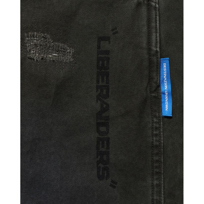 Liberaiders HANDWRITING PRINT CHINO SARROUEL PANTS