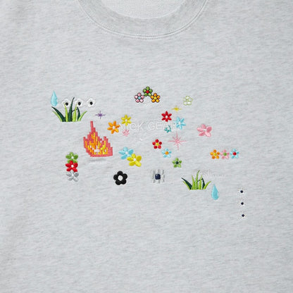 NICK GEAR Sample embroidery sweat