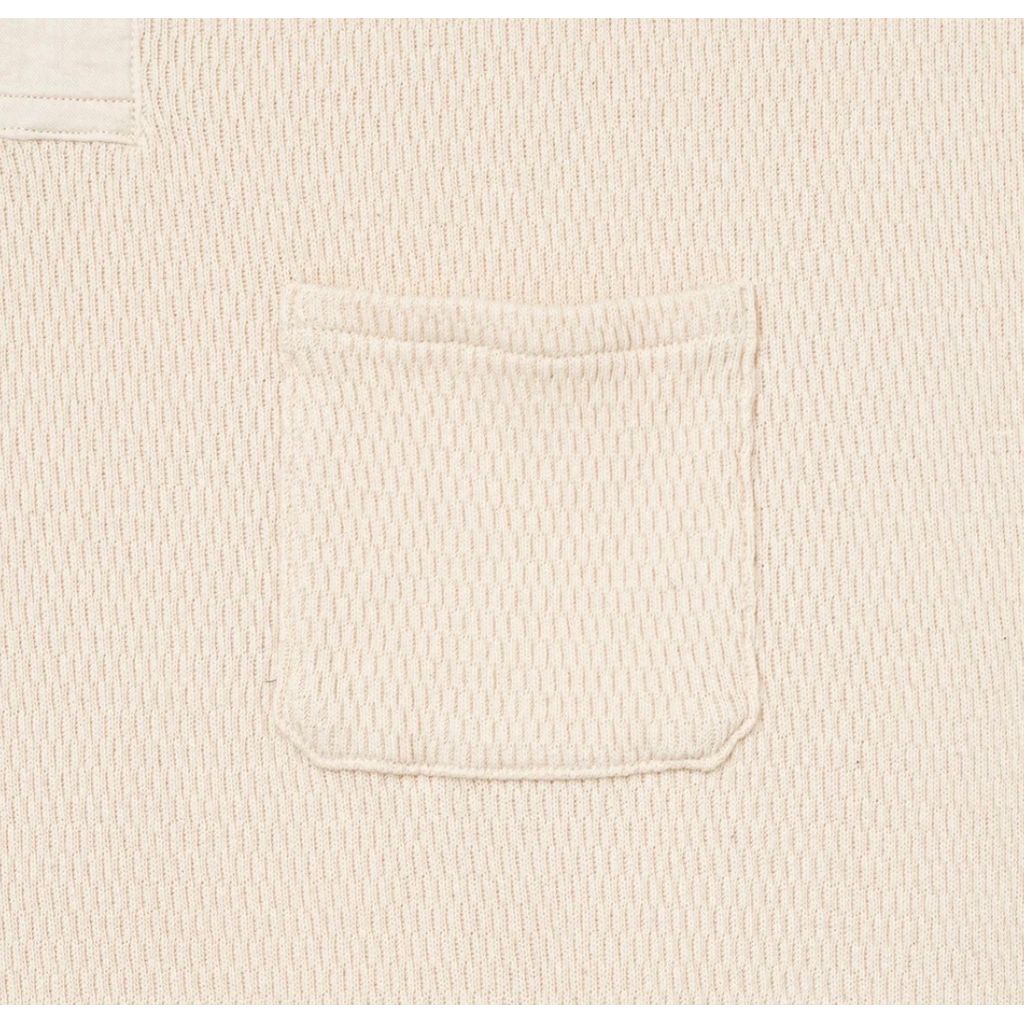ALONE Big Thermal Shirt Henry WHT