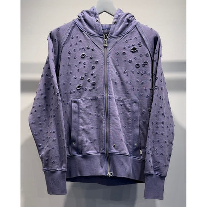 FAF Dameged Zip up Hoodie