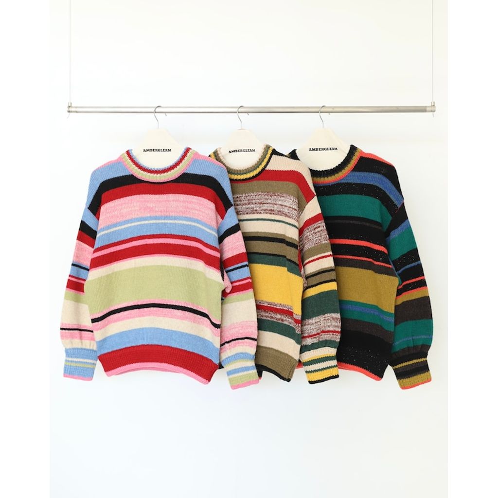 AMBERGLEAM  Rainbow Wool Sweater