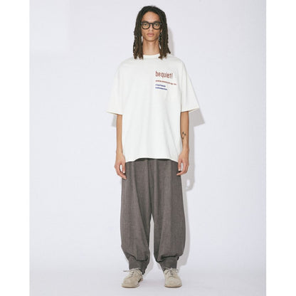 beautiful people  suvin compact jersey typography T-shirts