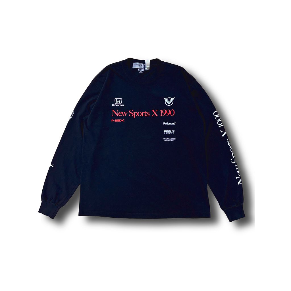 POLIQUANT THE NEW SPORTS X 1990 L/S TEE // LIMITED EDITION SPECIAL