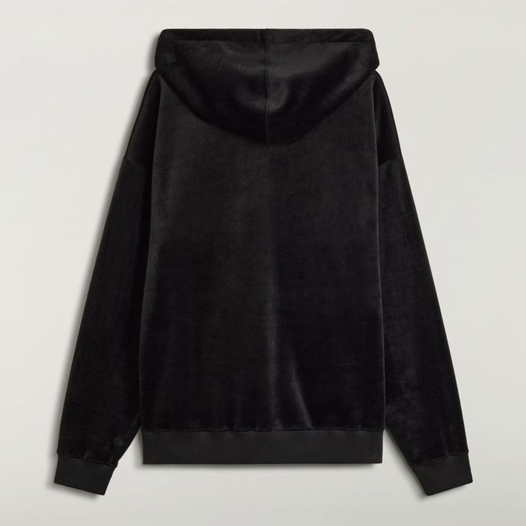 Y-3 U VELVET ZIP HOODIE