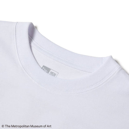NEW ERA  半袖 オーバーサイズド コットン Tシャツ The Met ホワイト