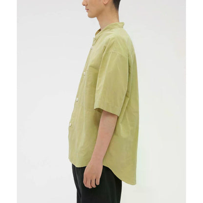 MHL. WORN HIGH COUNT DRY COTTON LINEN SHIRT