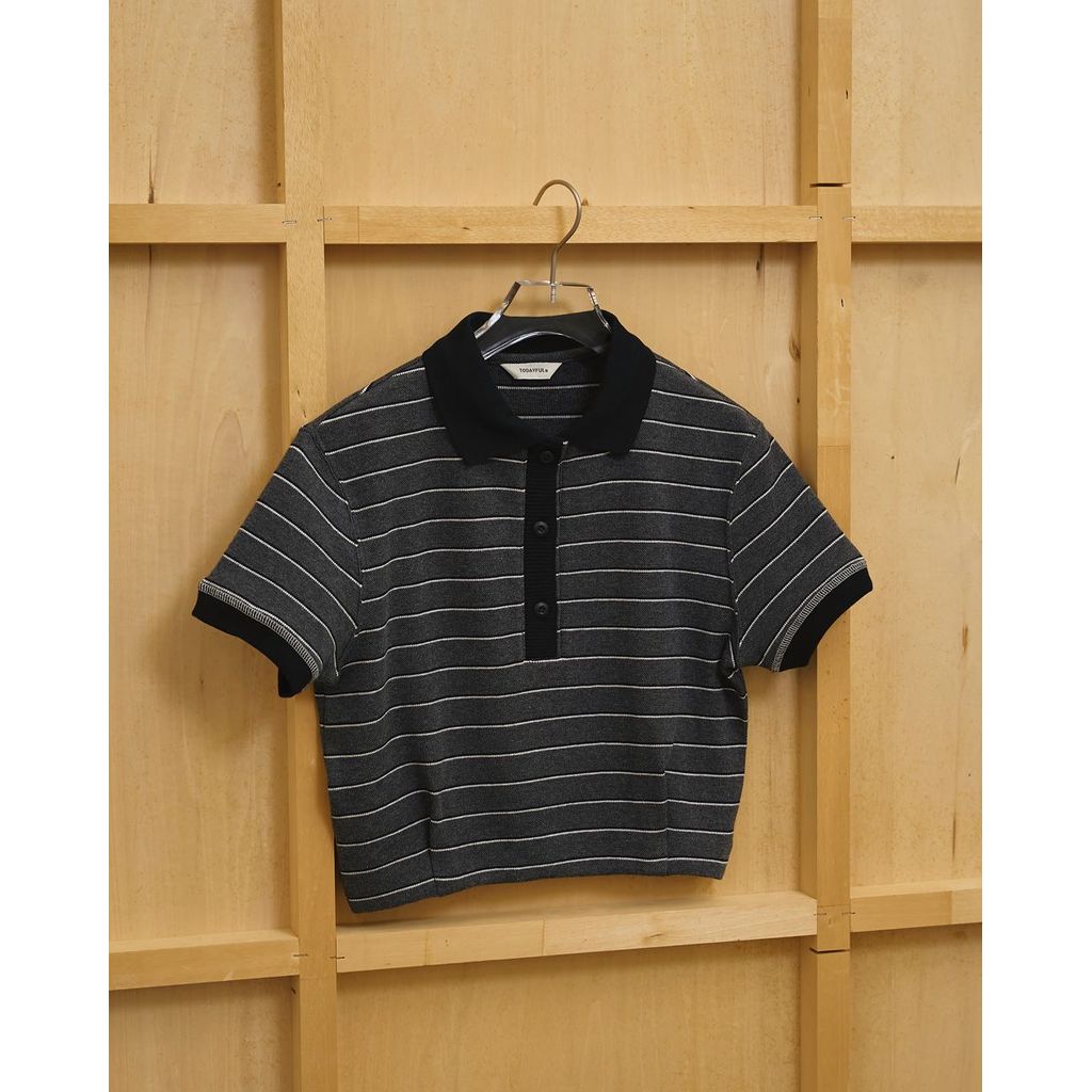 TODAYFUL Border Polo Tops