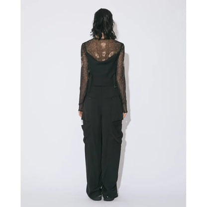 beautiful people rayon barathea bow silhouette pants