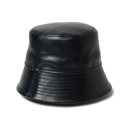 NEW ERA バケット01 セーラーブリム Synthetic Leather シンセティックレザー ブラック  14667751