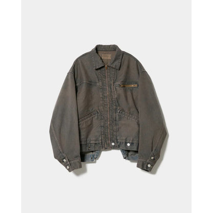 beautiful people double-end selvedge denim blouson gradation