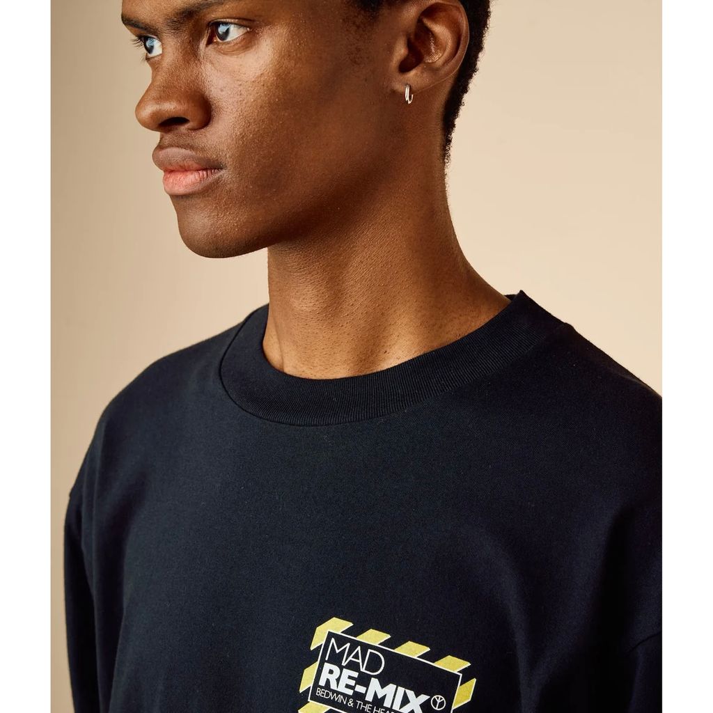 BEDWIN & THE HEARTBREAKERS L/S PRINTED TEE "Lets Party"