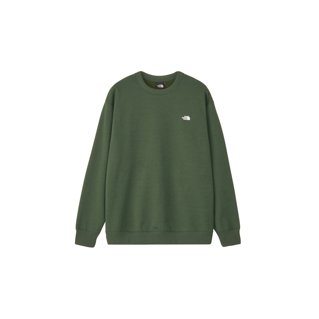THE NORTH FACE スモールロゴヘザースウェットクルー(ユニセックス)