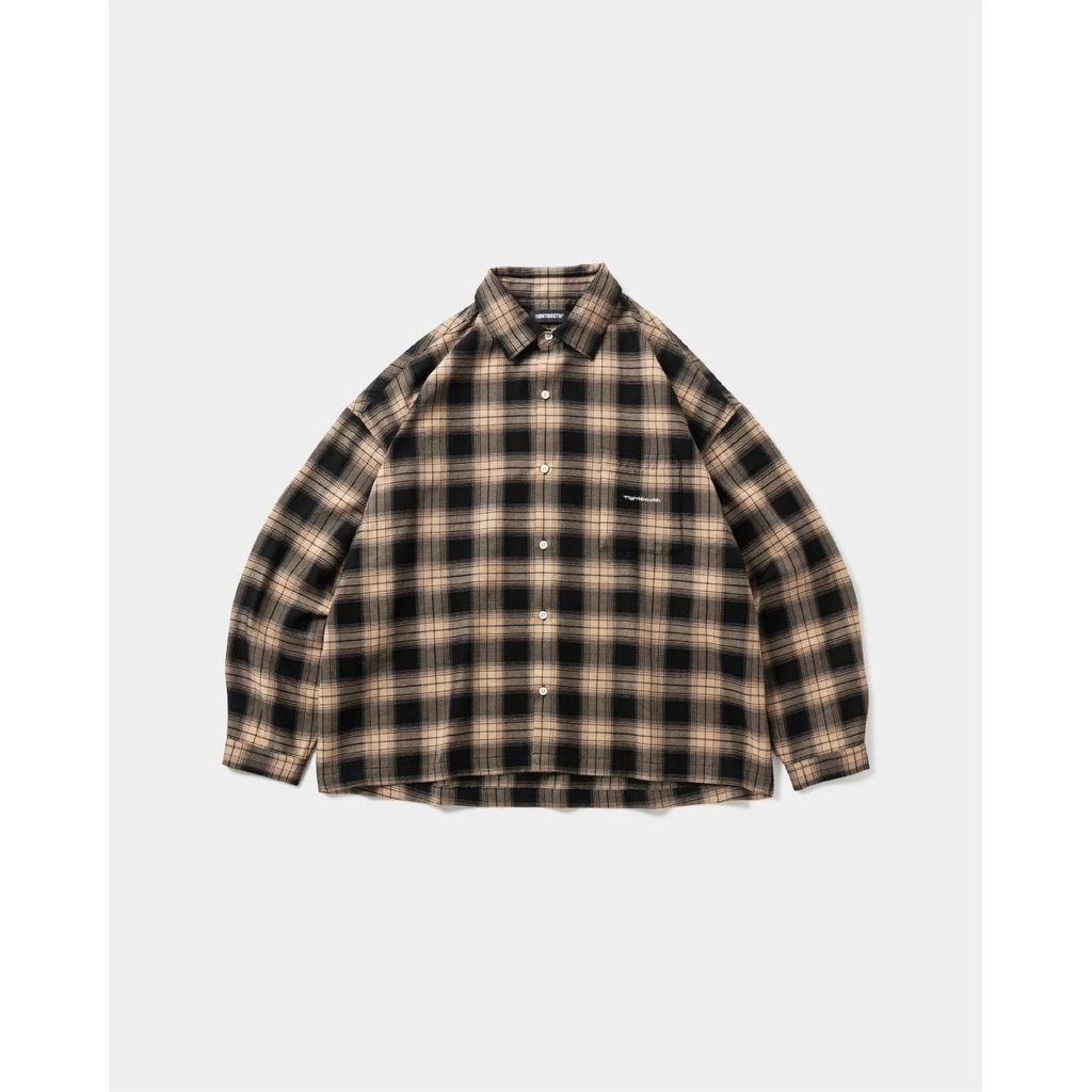 TIGHTBOOTH PLAID FLANNEL L/S SHIRT