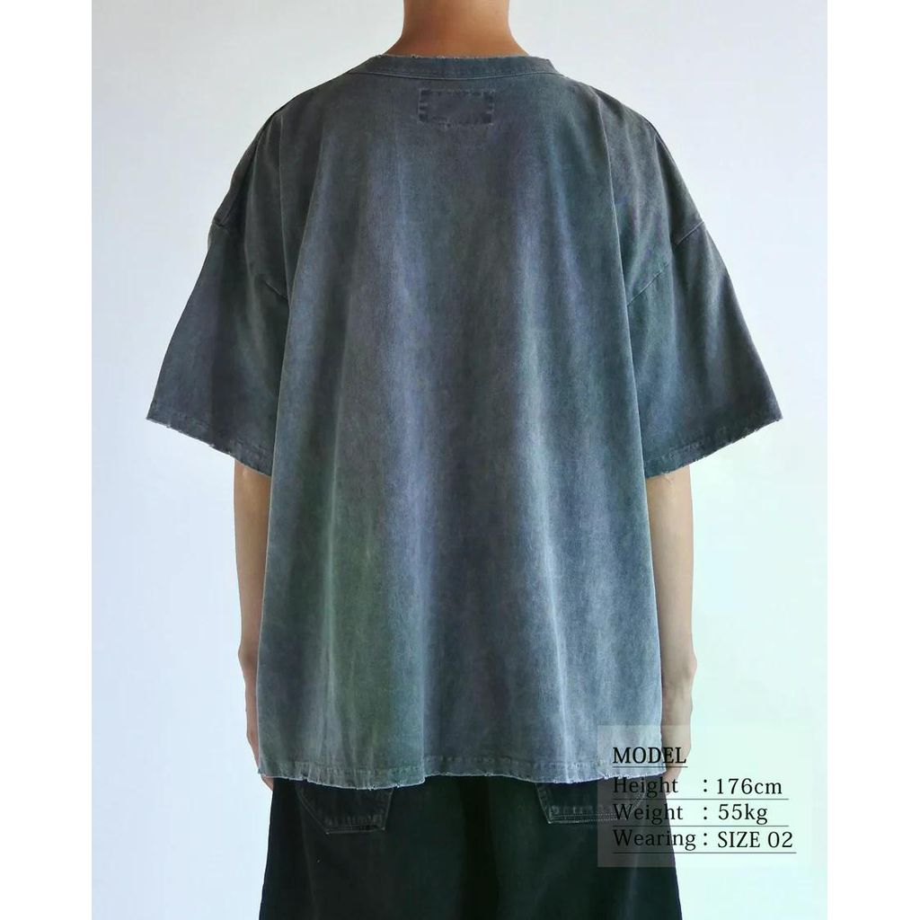 ANACHRONORM PIGMENT DYED POCKET S/S T-S