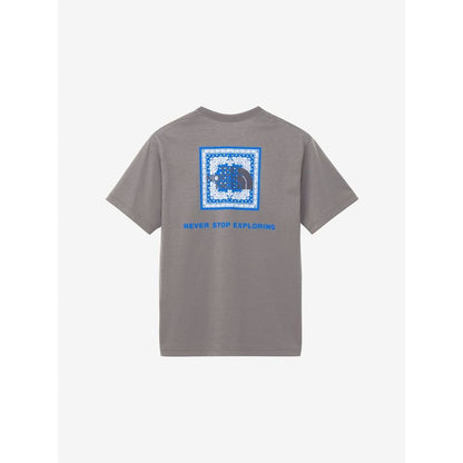 THE NORTH FACE  ショートスリーブバンダナスクエアロゴティーメンズ Tシャツ