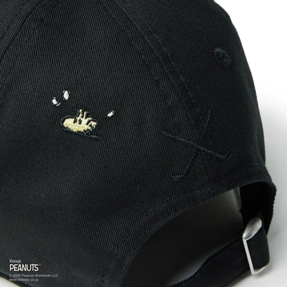NEW ERA 9TWENTY Vintage PEANUTS ピーナッツ GOLF スヌーピー ウッドストック ブラック 14865329