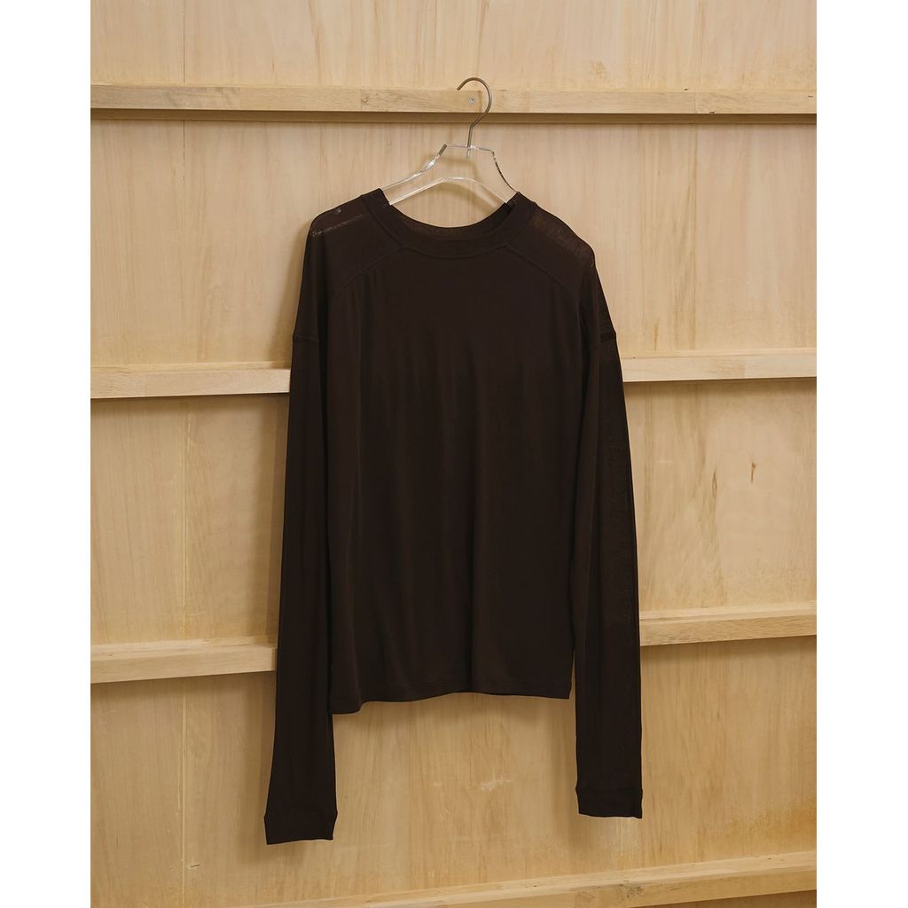 TODAYFUL Hightwist Gauze Long T-shirts – MAROON WEBSTORE