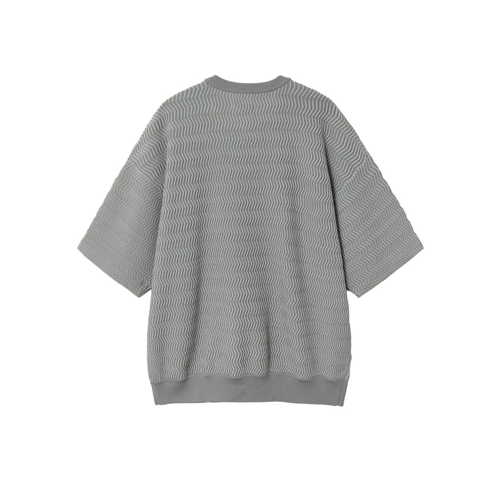 MAGIC STICK ZIGZAG LINED SS CREW