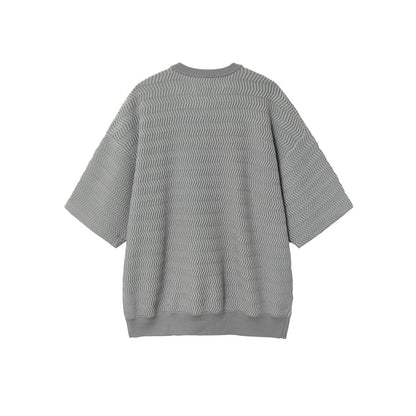 MAGIC STICK ZIGZAG LINED SS CREW