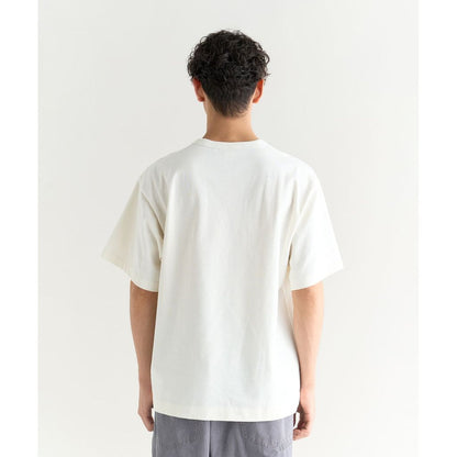 NANGA  ECO HYBRID BOX LOGO EMBROIDERY TEE(UNISEX)