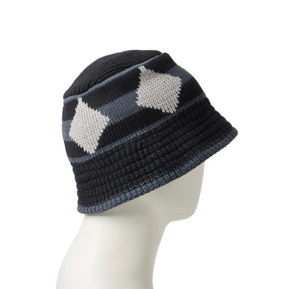 NEW ERA ニットバケット ダイヤモンド ブラック グラファイト  14667671