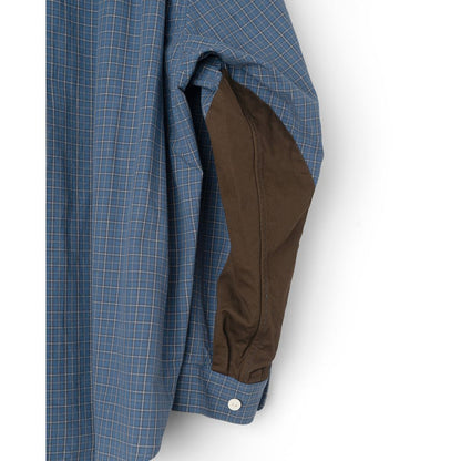 refomed WRIST PATCH WIDE SHIRT "CHECK"