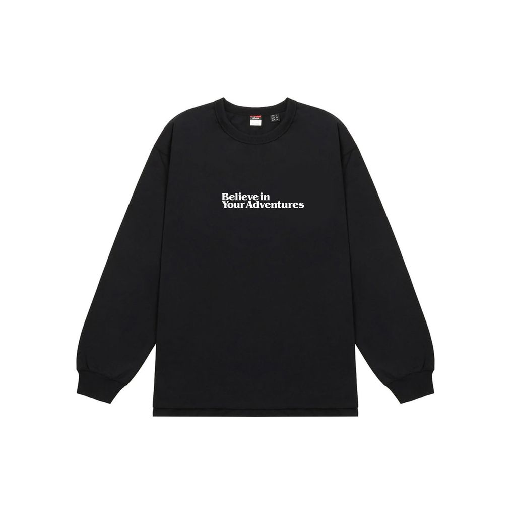 NANGA ECO HYBRID MESSAGE L/S TEE N2620-1L033Z