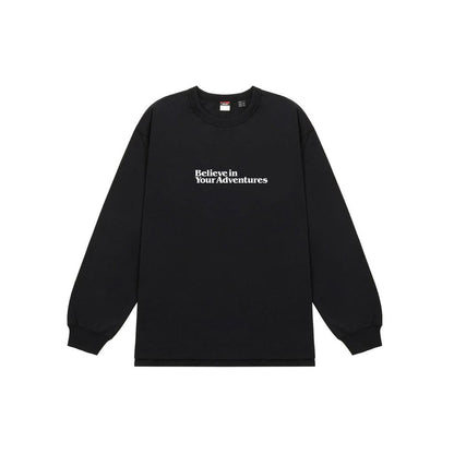 NANGA ECO HYBRID MESSAGE L/S TEE N2620-1L033Z