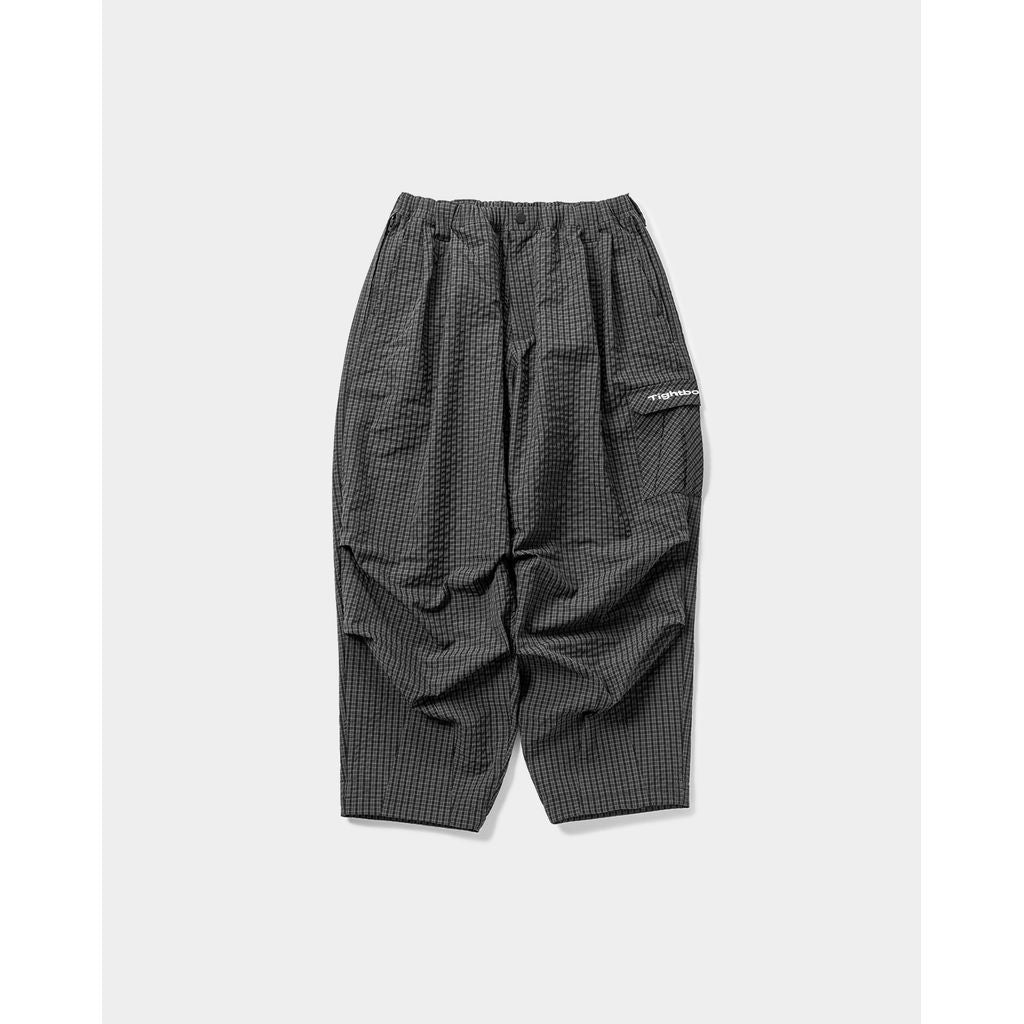 TIGHTBOOTH RIPPLE PLAID BALLOON PANTS