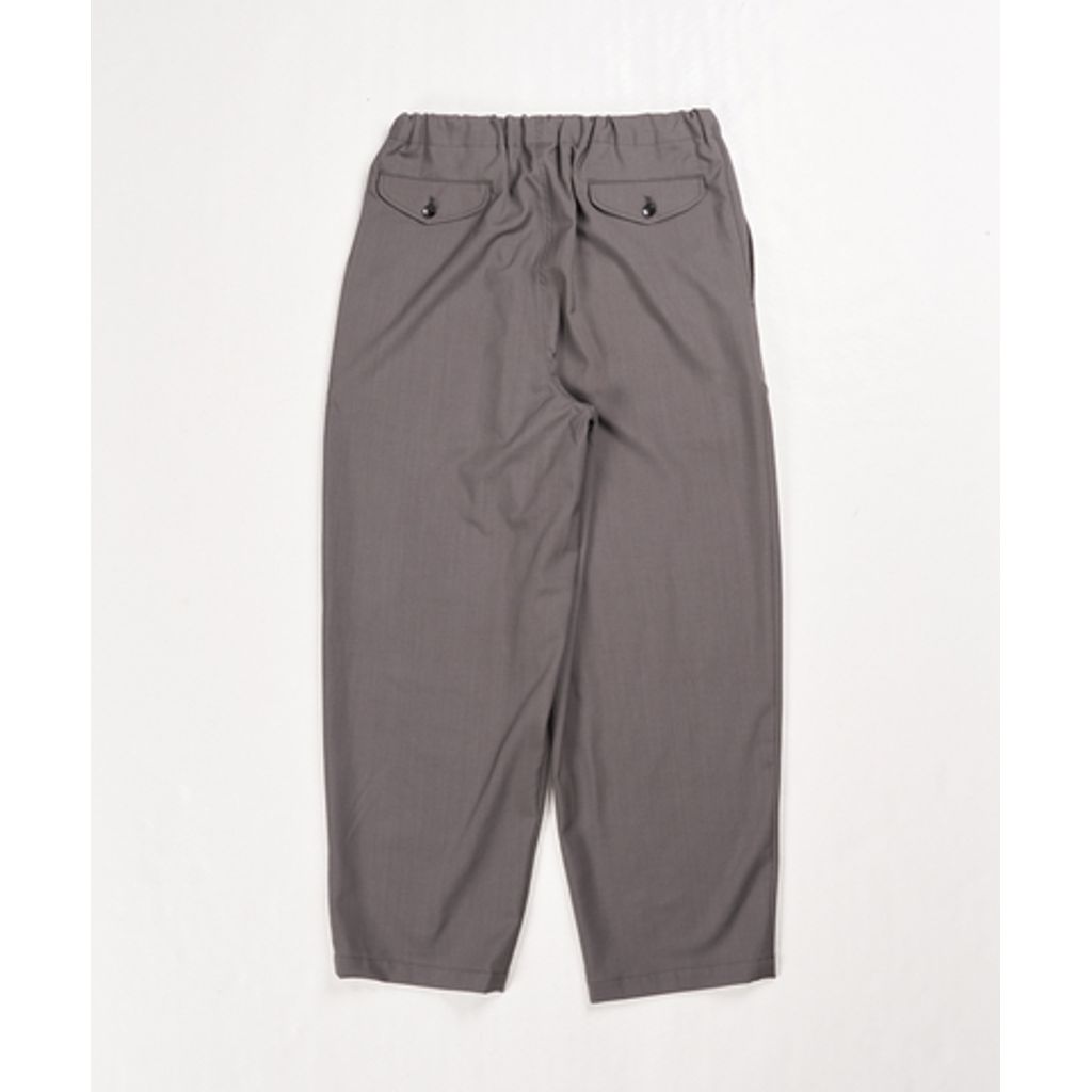 MARKA 2/72 WASHER WOOL TROPICAL COCOON WIDE EASY PANTS