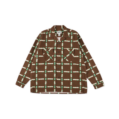 BOW WOW NAVAJO PRINT FLANNEL SHIRT AGED