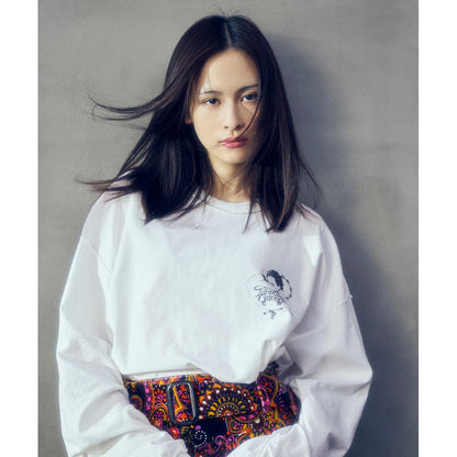ISNESS MUSIC PARADISE GARAGE LS T-SHIRT (LEFT CHEST)