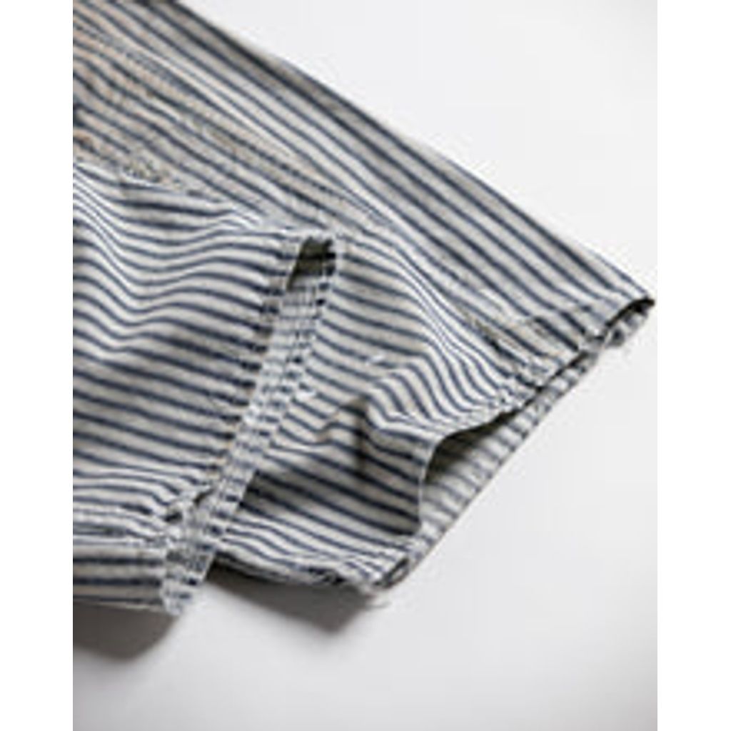 ANACHRONORM HICKORY REMAKED DOUBLEKNEE PAINTER PANTS HICKORY (REMAKE)