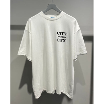 CITY COUNTRY CITY COTTON T-SHIRT_CITY COUNTRY CITY