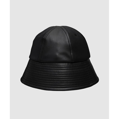COMME des GARCONS HOMME SYNTHETIC LEATHER SAILOR HAT（Black）