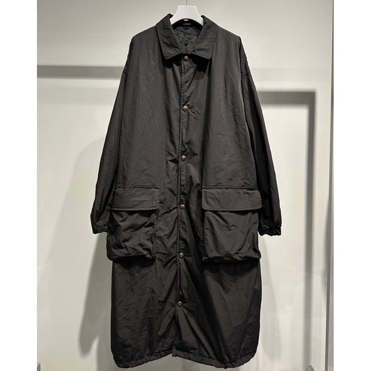 COMME des GARCONS HOMME ESTEL SINGLE COAT OVER DYE（BLACK）