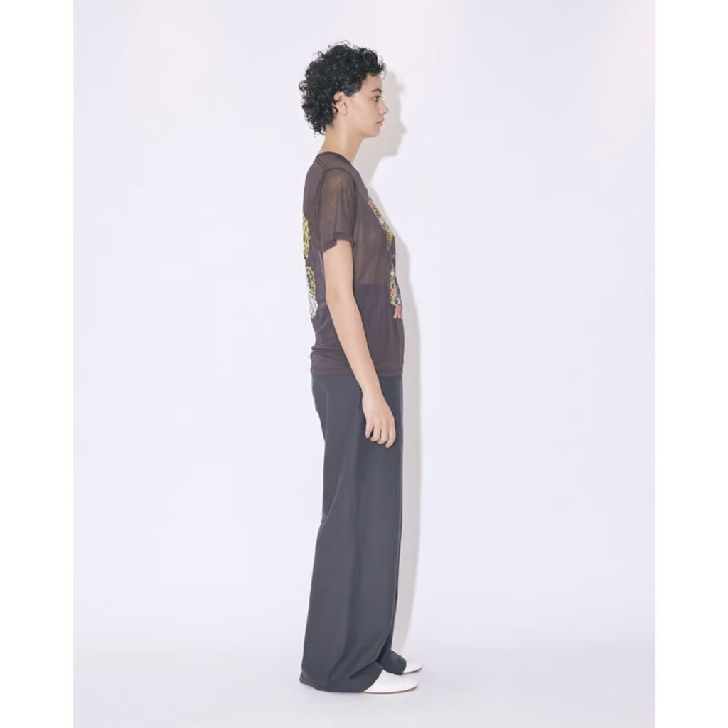 beautiful people MEGADETH sheer jersey T-shirt